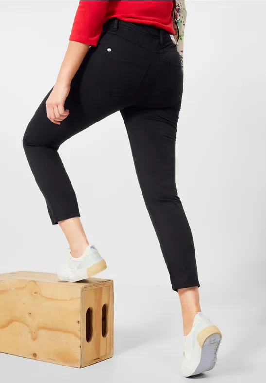 Slim Fit Hose carbon grey