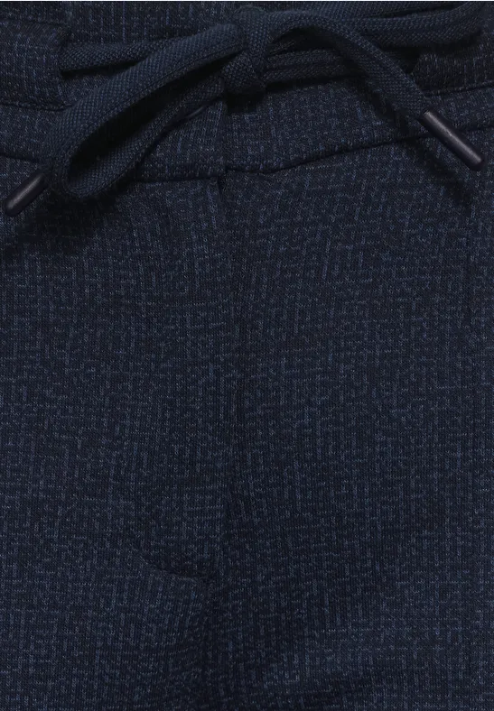 Casual Fit Jersey Hose night sky blue