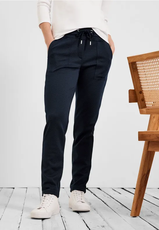 Casual Fit Hose deep blue