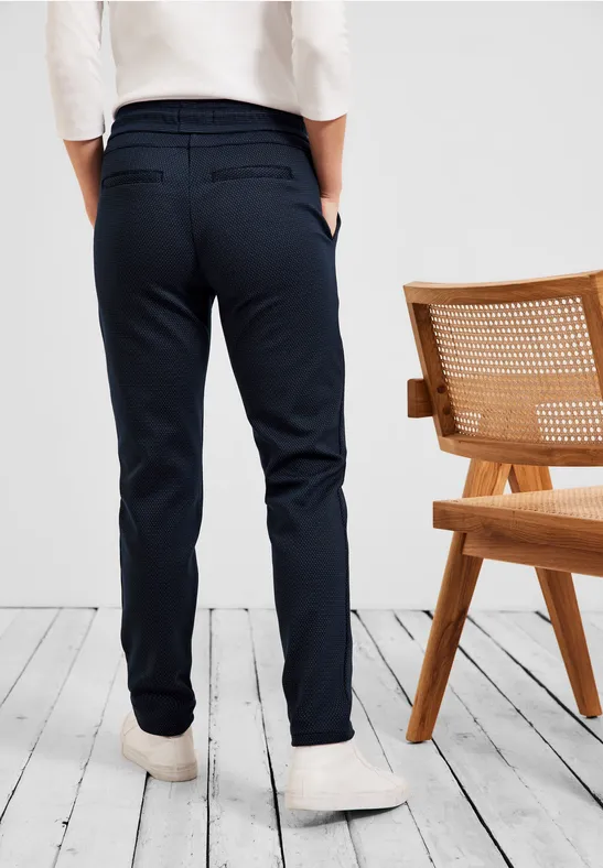 Casual Fit Hose deep blue