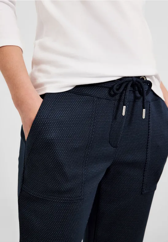 Casual Fit Hose deep blue