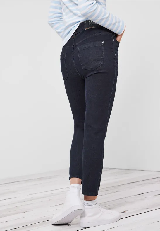 Slim Fit in Inch 26 dark blue rinsed washed