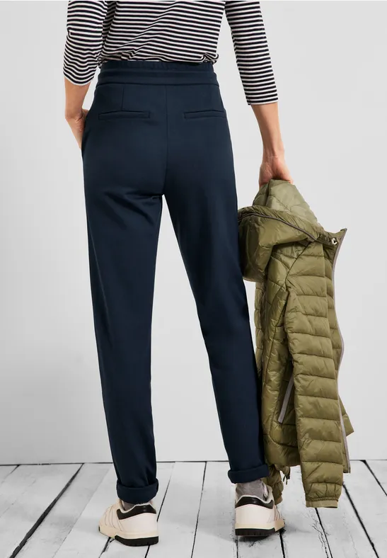 Pantalon coupe classique style jogging deep blue
