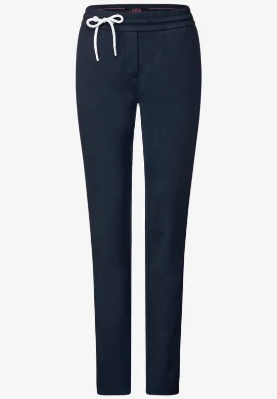 Pantalon coupe classique style jogging deep blue