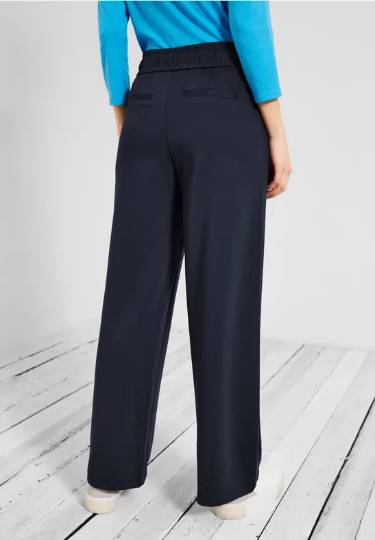 Loose fit broek deep blue