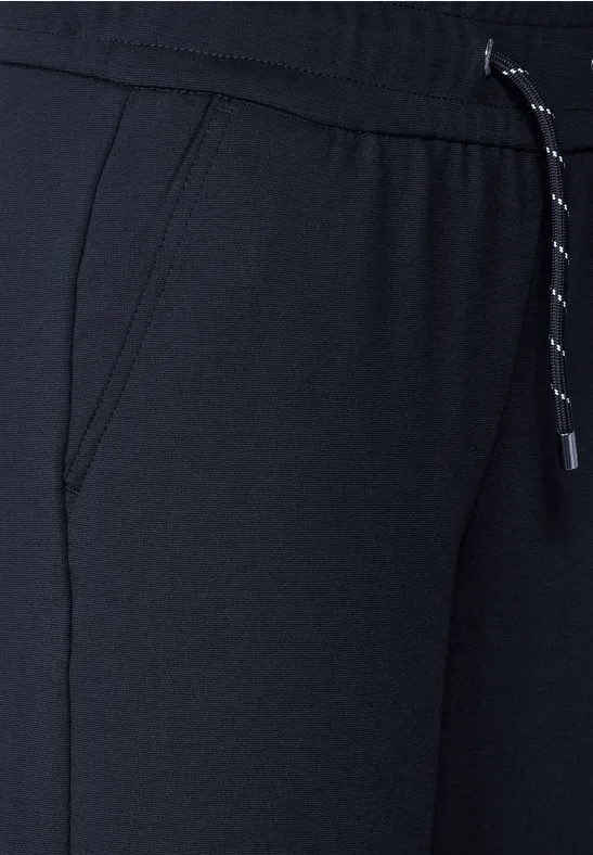 Loose fit broek deep blue