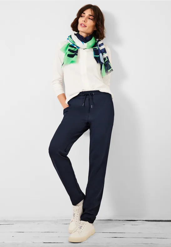 Casual Fit Hose deep blue