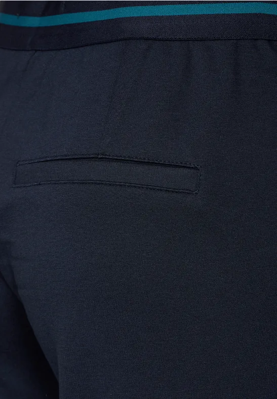 Casual Fit Hose mit Stretch deep blue