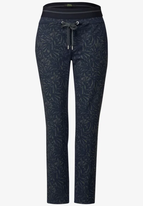 Casual Fit Hose mit Stretch easy khaki