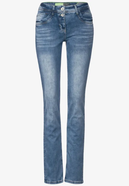 Loose Fit Jeans fresh blue random wash
