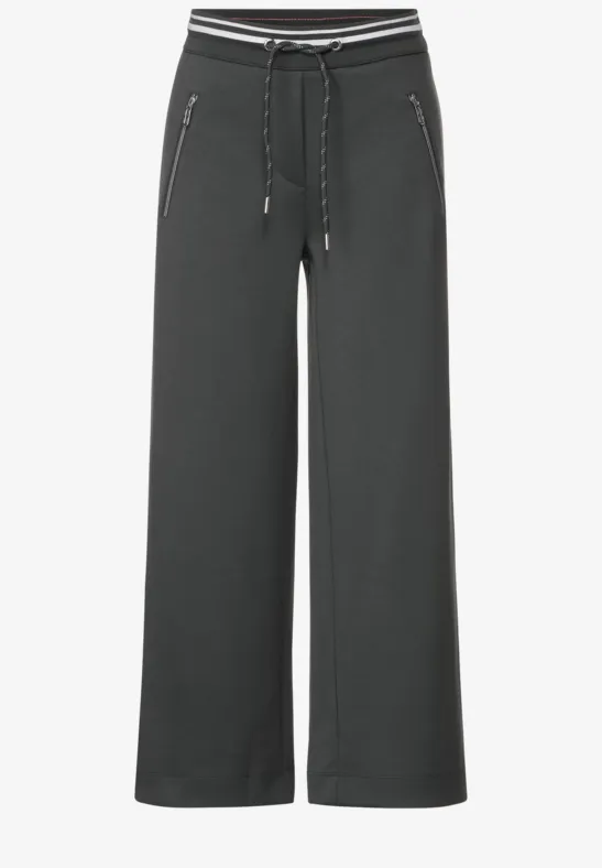 Loose Fit Hose mit Zipper easy khaki