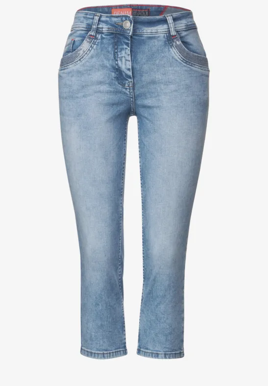 Loose Fit Jeans light blue washed