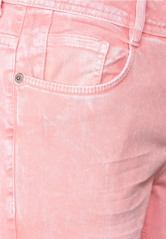 Loose Fit Hose in 7/8 soft neon pink