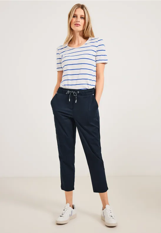 Loose Fit Papertouch Hose deep blue