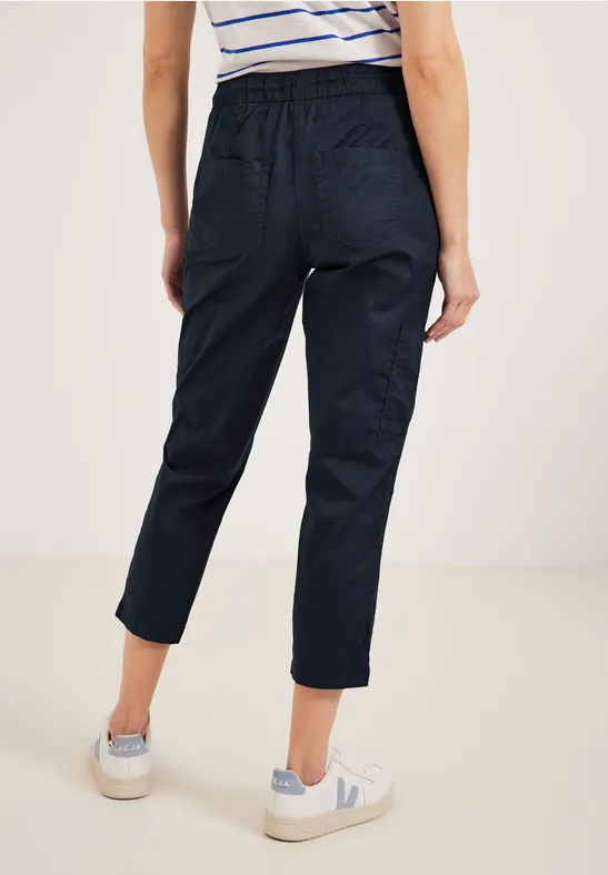 Loose Fit Papertouch Hose deep blue