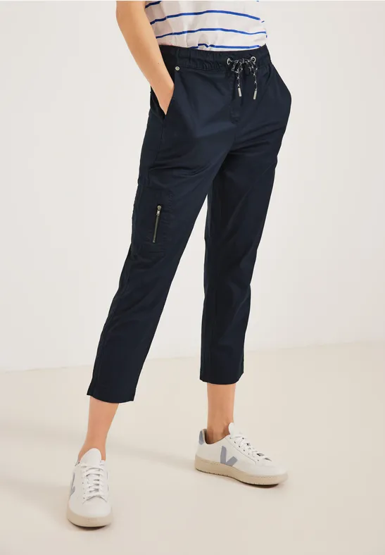 Loose Fit Papertouch Hose deep blue