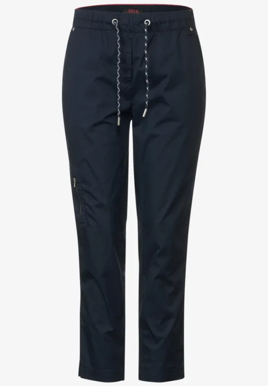 Loose Fit Papertouch Hose deep blue