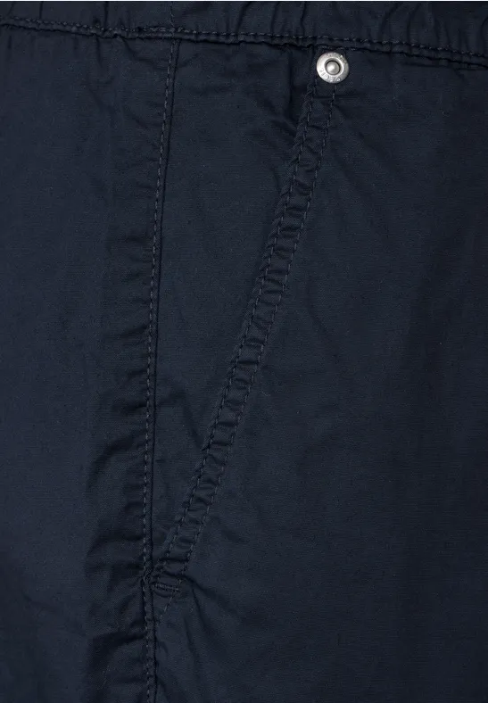 Loose Fit Papertouch Hose deep blue