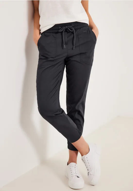 Casual Fit Stretchhose carbon grey