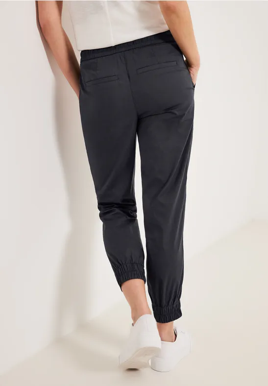 Casual Fit Stretchhose carbon grey