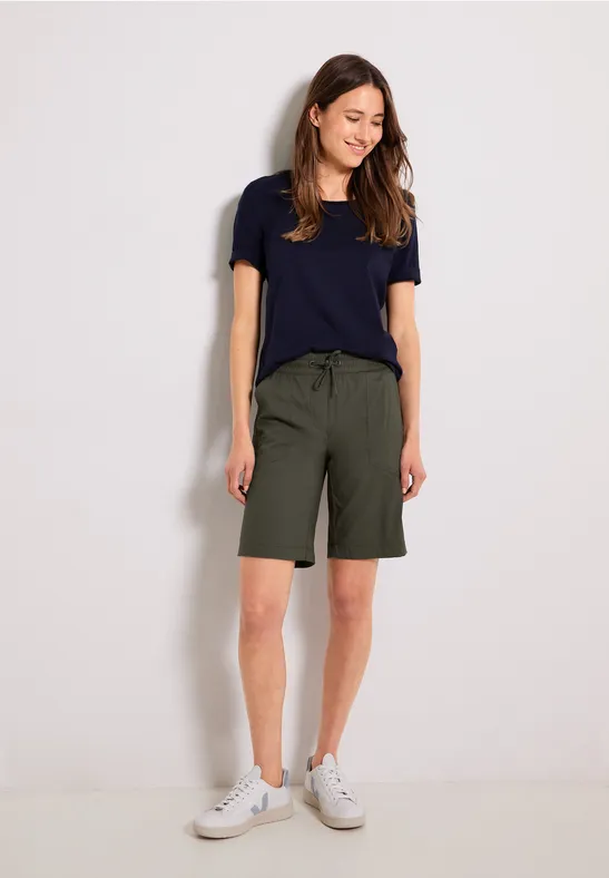 Casual Fit Shorts sporty khaki
