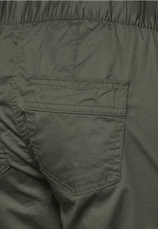 Pantalon coupe classique utilitaire sporty khaki