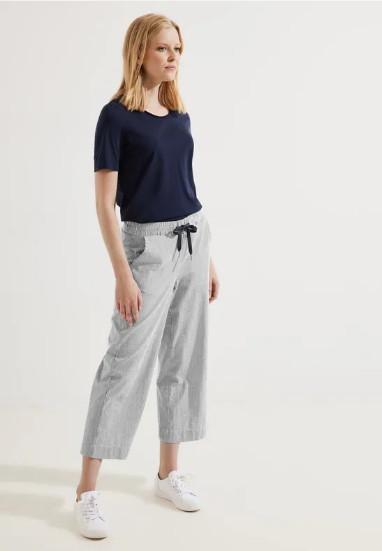 Coupe classique à jambes larges deep blue