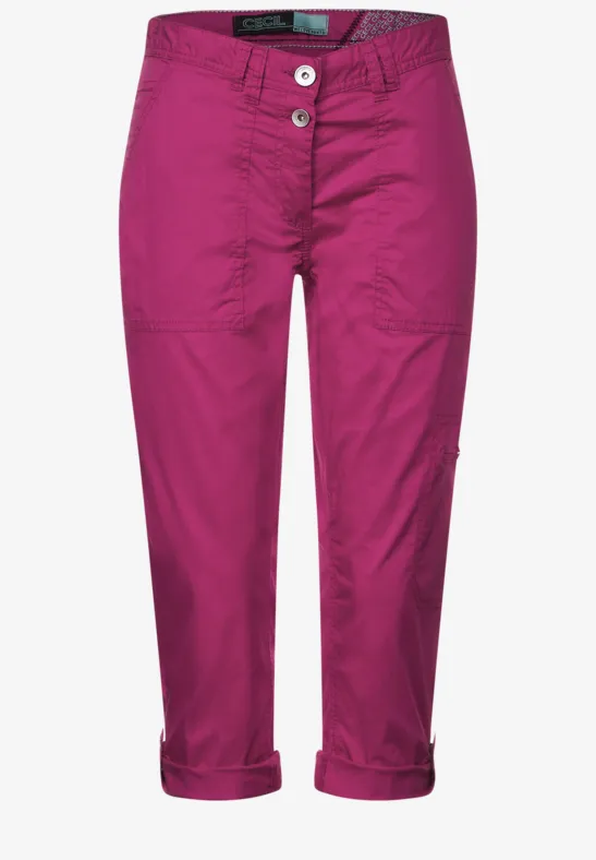 Pantalon papertouch coupe classique cool pink