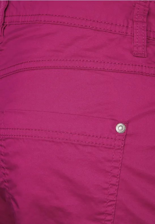 Pantalon papertouch coupe classique cool pink