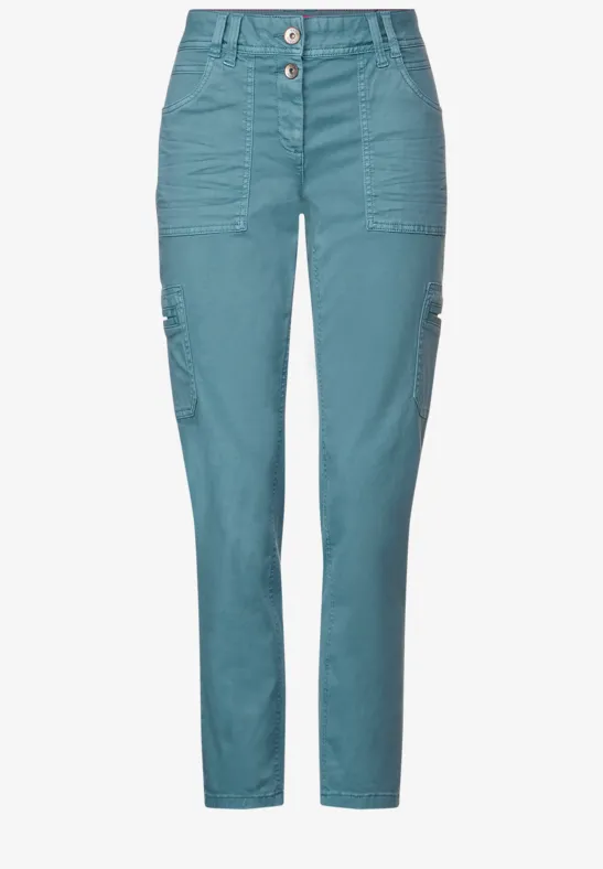 Casual Fit Cargohose adriatic blue