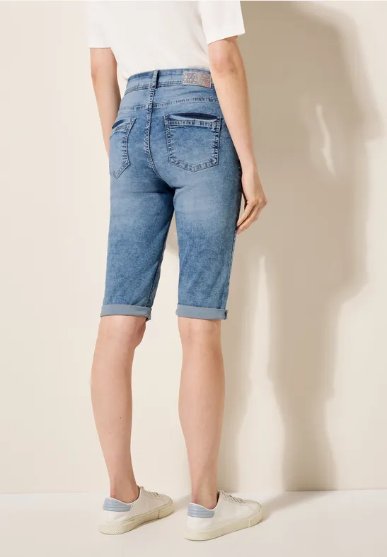 Denim shorts authentic used wash
