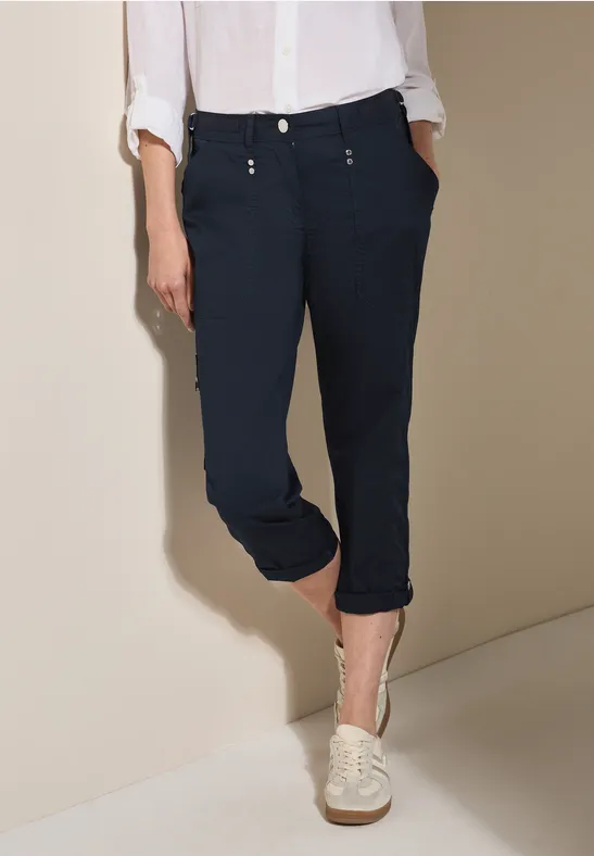 7/8-Hose im Cargo-Look universal blue