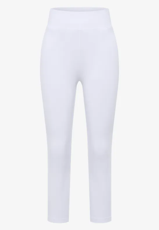 Basic 3/4 Leggings White