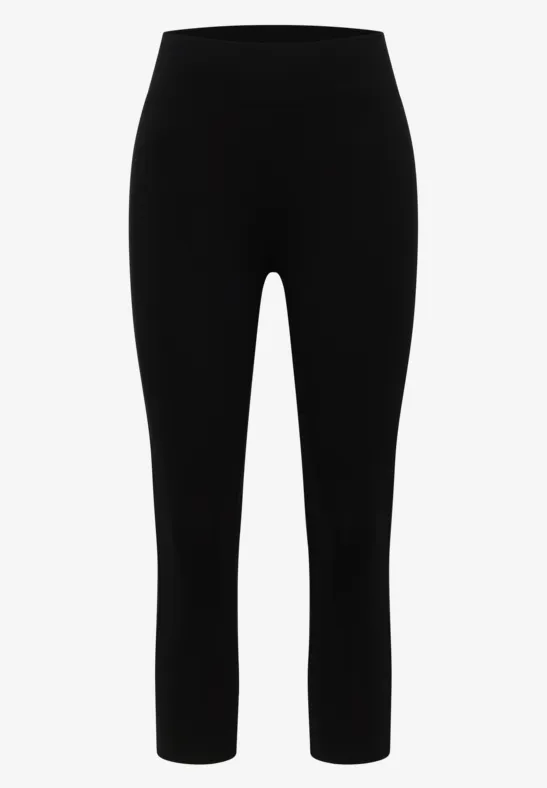 Basic 3/4 Leggings Black