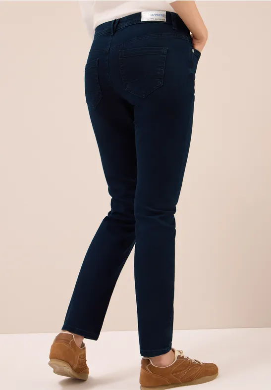 Casual jeans blue black washed