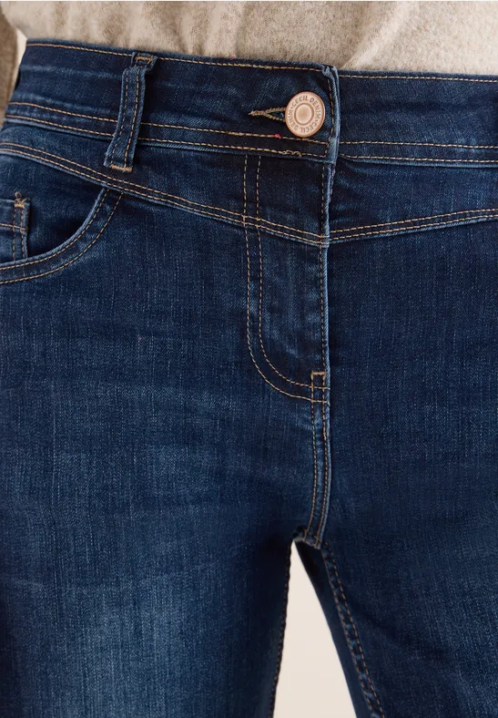 Jeans Bootcut Dark blue wash