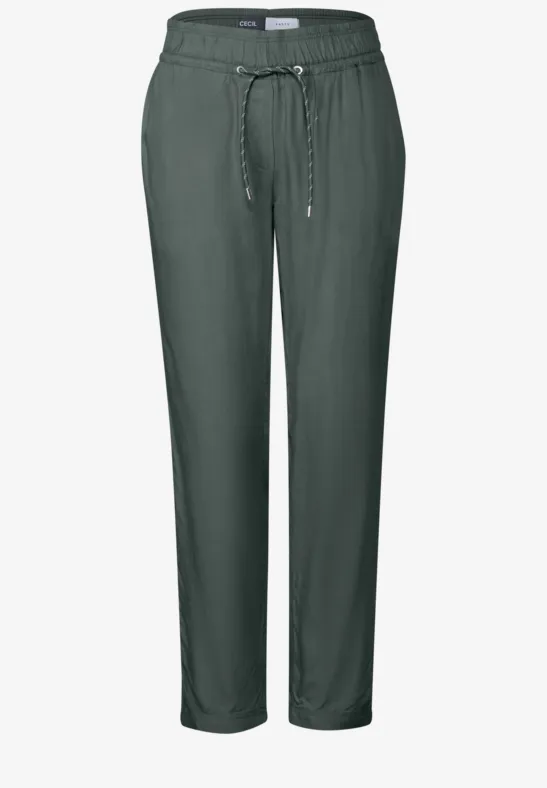 Loose Fit broek dark balmy khaki