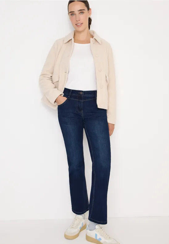 Jeans Bootcut Dark blue wash