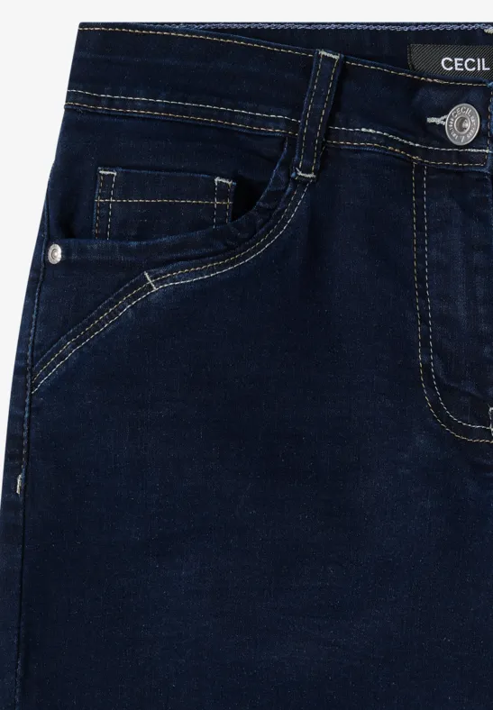 Wide Leg Rinsed Jeans rinsed wash