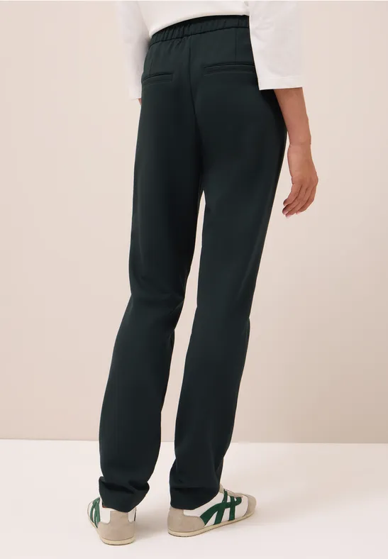 Casual broek ink green