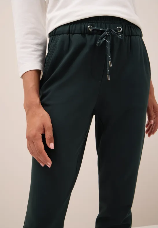Casual broek ink green