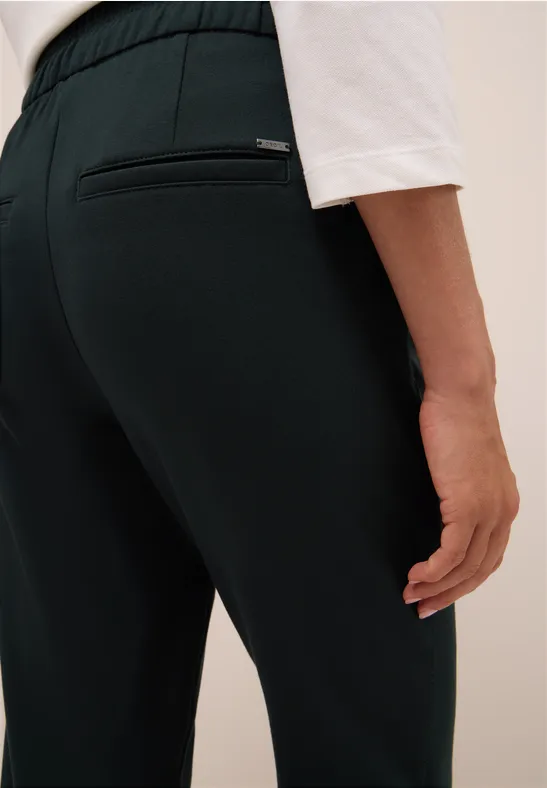 Casual broek ink green