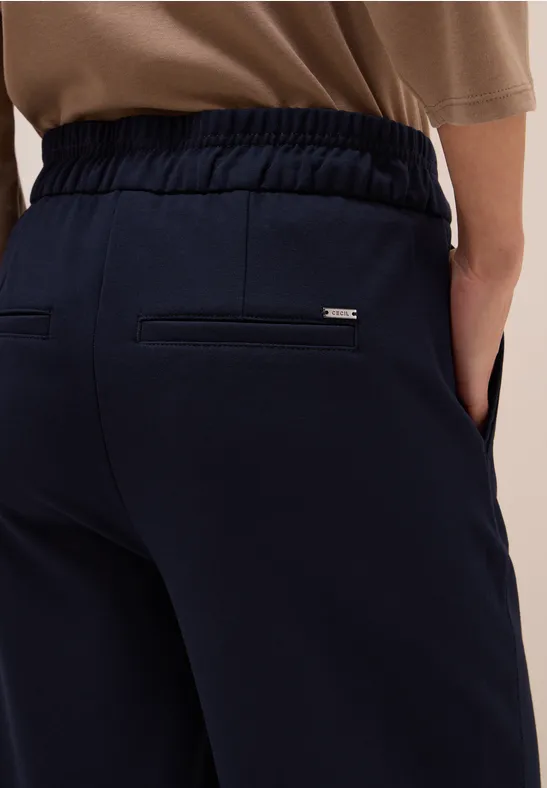 Spodnie z prostymi nogawkami urban dark blue