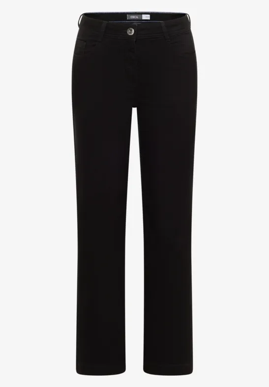 Wide Leg Jeans Black