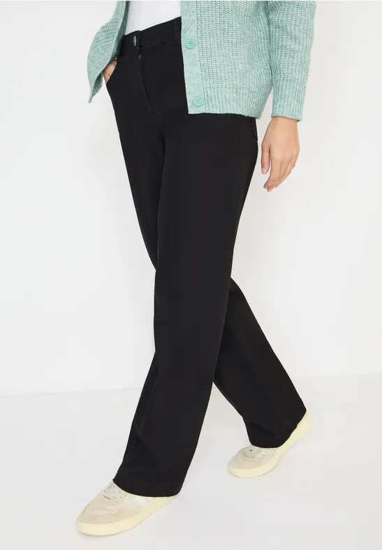 Wide Leg Jeans Black