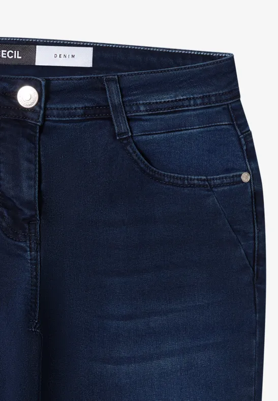 Jeans Slim Fit blue black random wash