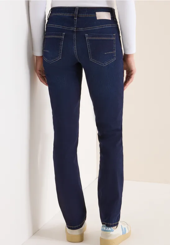 Straight Legs jeans Dark blue wash