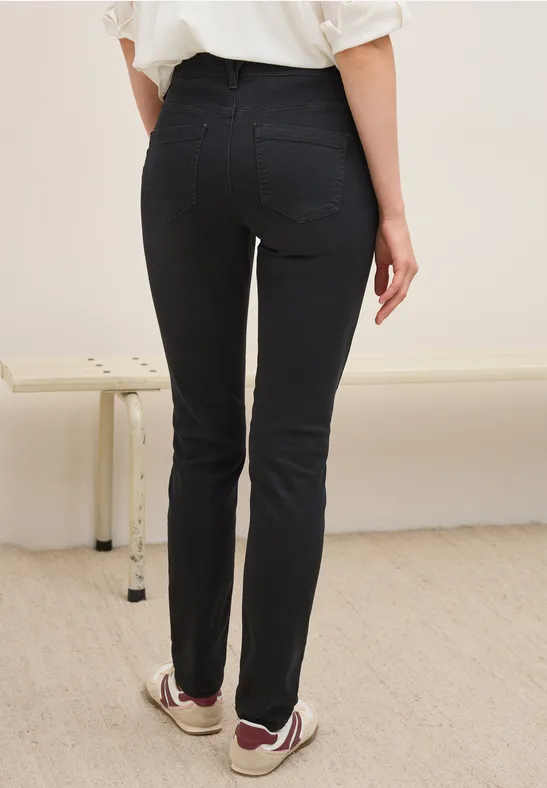 Casual jeans dark grey washed