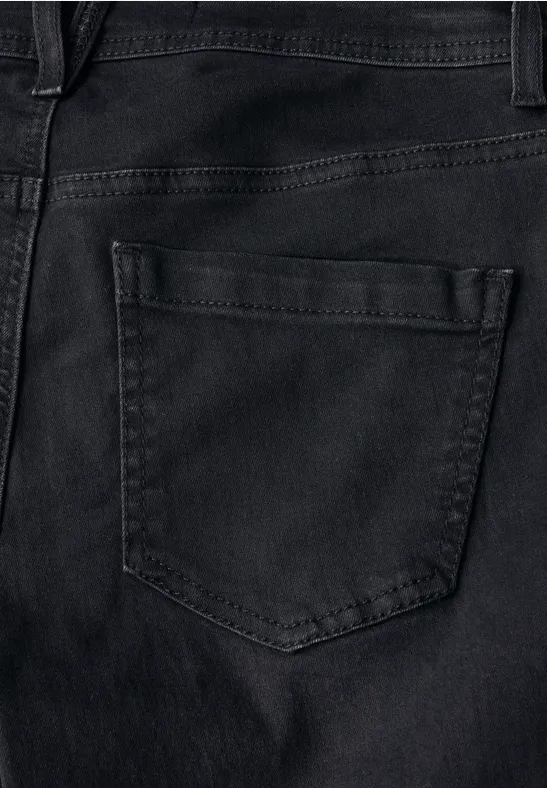 Casual jeans dark grey washed