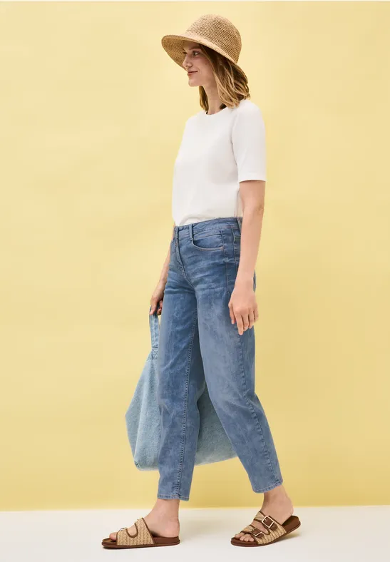 Jeans coupe ballon authentic used wash